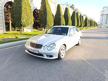 w211 duman: Mercedes-Benz E-Class sedan (W211), gümüşü rəng. Xüsusiyyətlər: - — 8