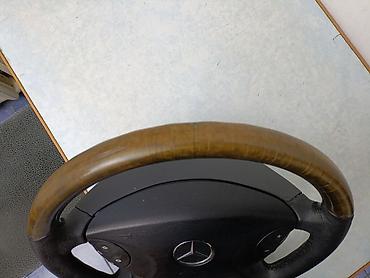 обшивка е34: Руль Mercedes-Benz 2003 г., Б/у, Оригинал, Германия — 2