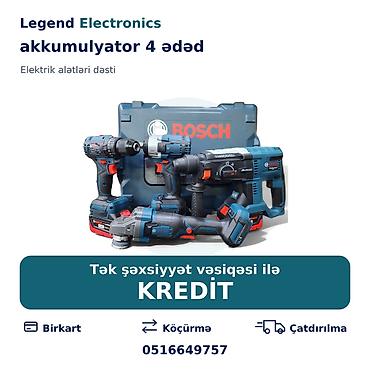 desler: Elan başlığı: Elektrik alət dəsti, akkumulyator 4 ədəd Elektrik alət — 1