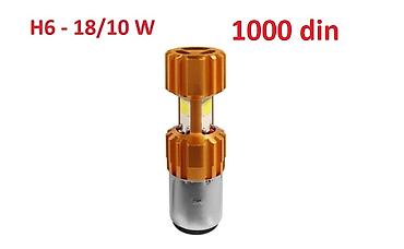 Prekidači: LED BA20D – 6 V - Napon: 6 V - Grlo: BA20D, dvostruki kontakt — 9