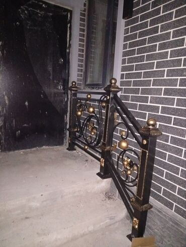 Изготовление перил: Изготовление перил Материал: Кованное железо, Наружные, Бесплатная доставка — 30