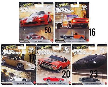 Hot Wheels Fast & Furious seriyası – 25 illik yubiley buraxılışı