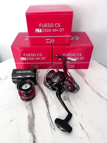 продаю удочки бишкек: Продаю новую катушку Daiwa fuego cs lt 2500 XH-OT со складной