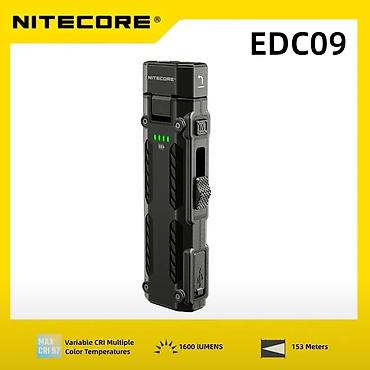 Nitecore EDC09 — уникальный EDC-фонарь с 3 цветовыми температурами и