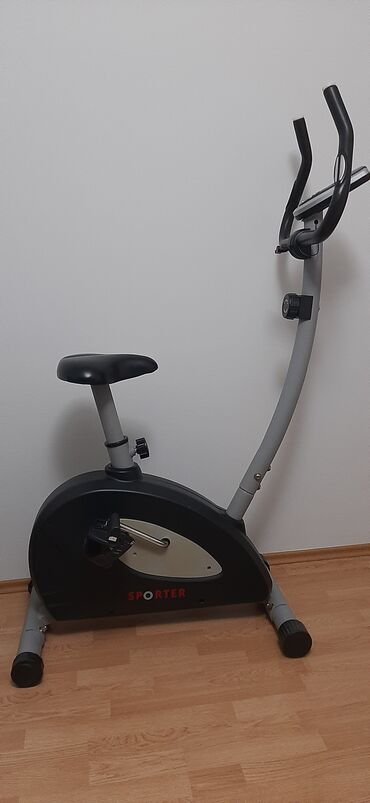 Gym Equipment: Sobna bicikla Sporter do 150kg, magnetno opterećenje, podešavanje