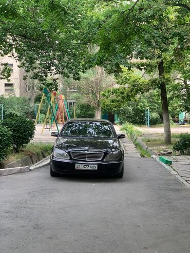 машины за 6000 долларов: Mercedes-Benz S-Class: 2001 г., 3.2 л, Автомат, Бензин, Седан