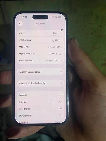 mac utu feni: IPhone 14 Pro, 128 GB, Black Titanium, Face ID — 3