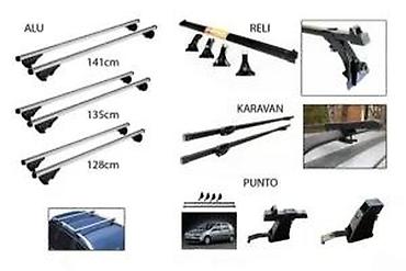 Ostalo: Univerzalni krovni nosači za automobil – set prečki i stopa Opis: - — 2