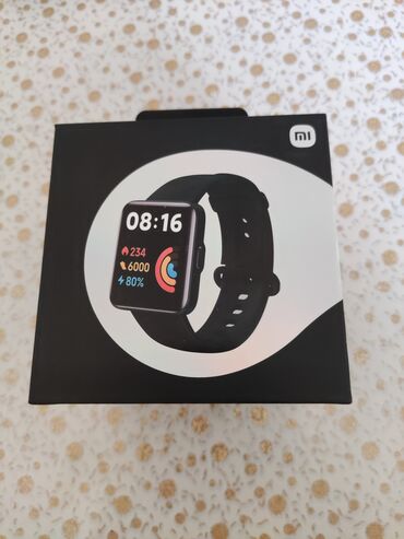 xiaomi 10 t: Yeni, Smart saat, Xiaomi, Sensor ekran, rəng - Qara