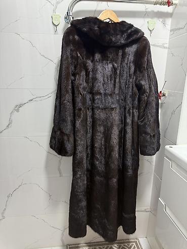 Шубы: Шуба, Норка, Длинная модель, Италия, L — 2