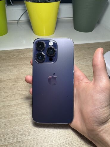 айфон 10 рассрочка: IPhone 14 Pro, Арзандатуу 10%, Колдонулган, 256 ГБ, Deep Purple, Коргоочу айнек, Каптама, Бөлүп төлөө менен, 86 %