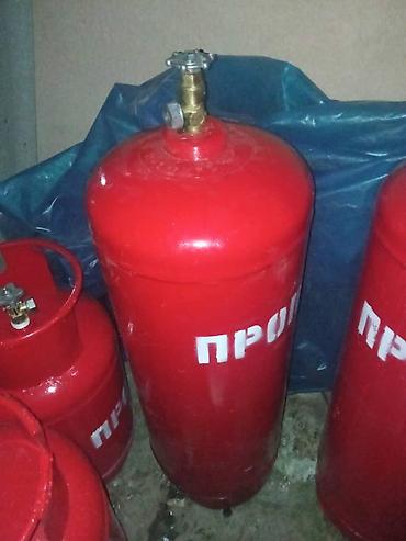агзс: Баллон для сжиженного газа (пропан), окраска красная с белой — 1