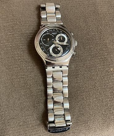 Aksesuarlar: Swatch Irony Chronograph qol saatı Dəyərindən çox ucuza satılır! — 2