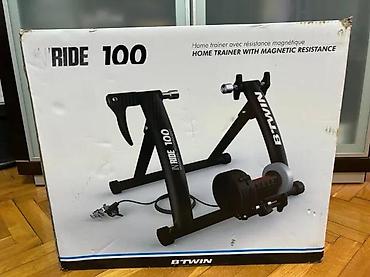 Sport i razonoda: B’TWIN In’Ride 100 – trenažer za bicikl sa magnetnim otporom - Kućni — 3