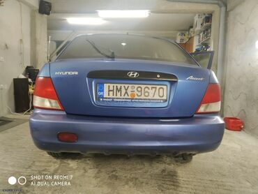 Οχήματα: Hyundai Accent: 1.3 l. | 2003 έ. Χάτσμπακ