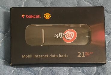 Modemlər və şəbəkə avadanlıqları: Bakcell datakart. IInternet modem kimi istifadə etmək mumkundur. DVR