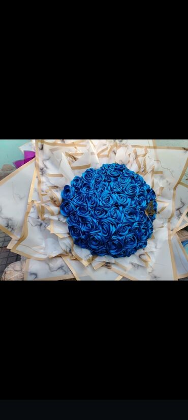 Buket güllər: Məhsul: Zərif dekorativ güllərdən hazırlanmış buketlər - Material — 7
