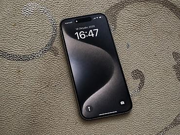 u2 pro: IPhone 15 Pro Max, Natural Titanium, Face ID — 1