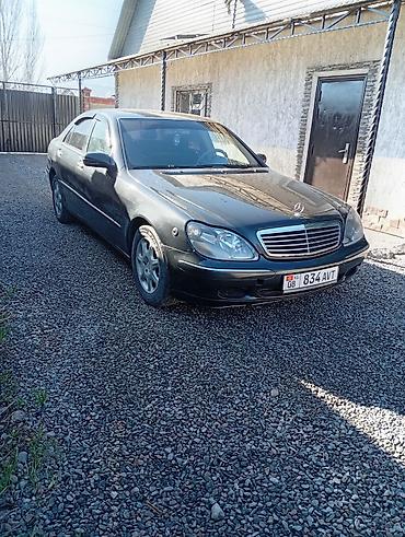 124 двери: Mercedes-Benz S-Class: 2002 г., 3.2 л, Автомат, Бензин, Седан — 2