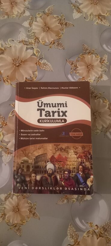 6 ci sinif riyaziyyat kitabi yukle: Təzə Anar İsayevin Ümumi tarix kitabı İçində bəzi vacib yerlərdə