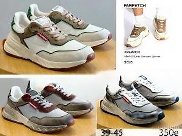 Patike: DSQUARED, VRHUNSKI MODEIL, ULTRA HIT | Novo! ! ! Najnoviji modeli — 11