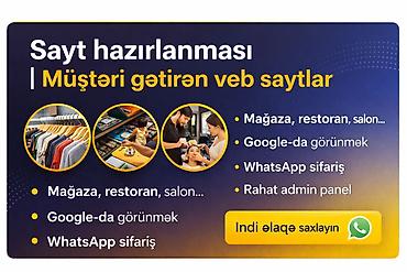 komputer ustası: Veb saytların hazırlanması, Mobil tətbiqlərin hazırlanması | Domen, Hosting — 1