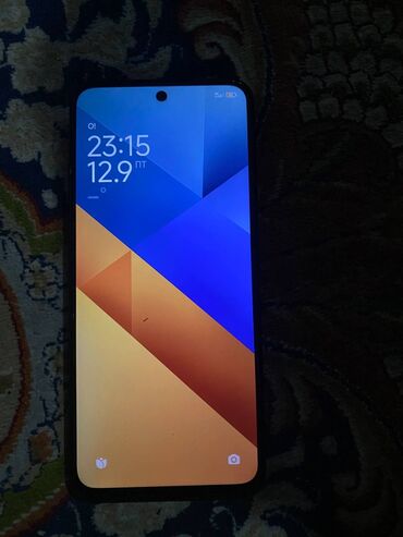 телфон самсунг: Poco M6, Колдонулган, 256 ГБ, түсү - Кара, 2 SIM, eSIM