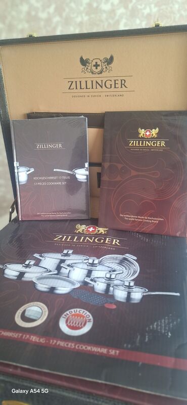 Tava-qazan dəstləri: Tava, Qazan, rəng - Gümüşü — 3