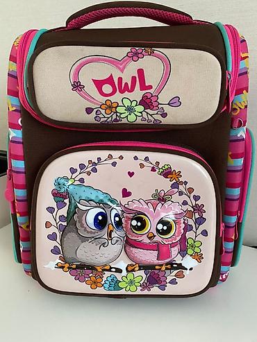 спец сумки: Детский школьный ранец OWL - Жёсткий каркас, держит форму. - Дизайн с — 1