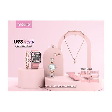 Kateqoriya: Smart saatlar Brend: Modio Model: U93 Mini pink Qiymət — 1