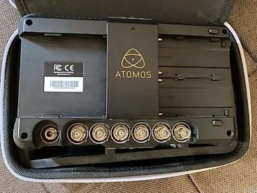 samsung 17: Atomos Shogun Inferno 4K HDR monitor-rekorder - 7" toxunma ekranlı — 3