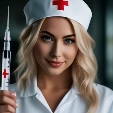 Медицина, фармацевтика: Медсестра. Азия Молл