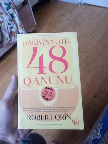 Məhsul: Kitab – “Hakimiyyətin 48 Qanunu” (Robert Qrın) Xüsusiyyətlər