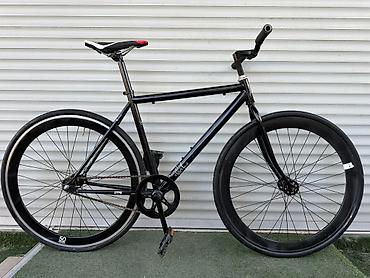 Городской велосипед фикс (single speed/фиксед-гир) в минималистичном