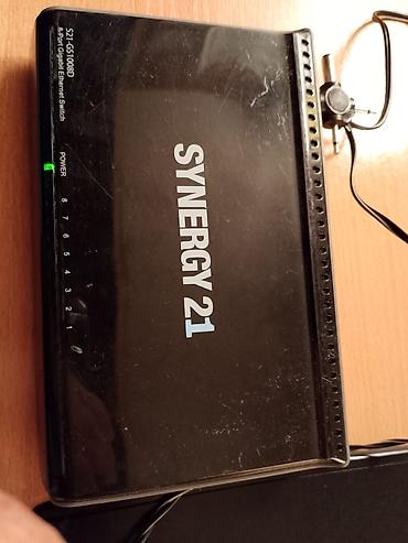 gaming racunari: Synergy 21 S21-GS1008D gigabit mrežni prekidač - 8-portni Gigabit — 1