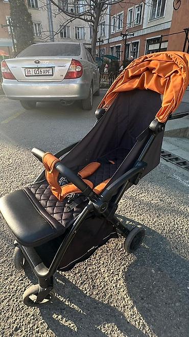 Коляски: Коляска, цвет - Черный, Б/у — 6