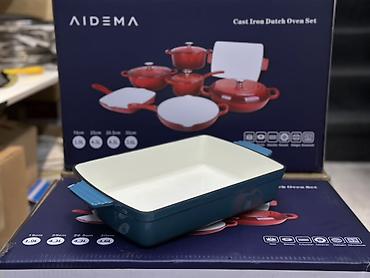 aidema: Набор чугунной посуды AIDEMA — Cast Iron Dutch Oven Set Состав и — 3