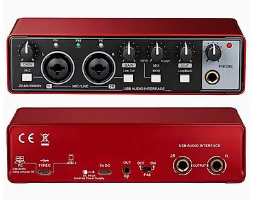 gitara satışı: USB Audio Interface – 32-bit/192 kHz - 2 kanallı USB audio interfeys — 1