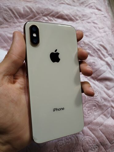 iphone xs ekran: IPhone Xs, 64 GB, Qızılı, Face ID