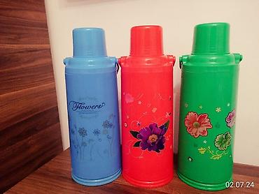 Termoqablar: Rəng - Qırmızı, Termos, 2 l, Rusiya — 2