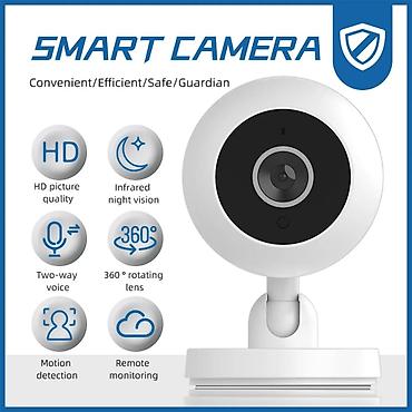 Wi‑Fi Smart Daxili Kamera – uzaqdan izləmə və bulud saxlama dəstəyi