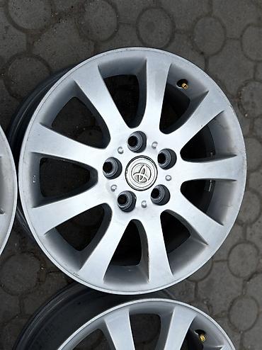 диски от виндом: Литые Диски R 16 Toyota, Комплект, отверстий - 5, Б/у — 7