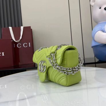 Torbe: Torba za rame, Gucci, Materijal: Koža — 6