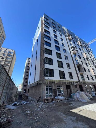 раздольное село: 2 комнаты, 50 м², Элитка, 10 этаж, ПСО (под самоотделку)