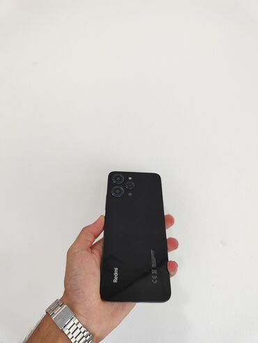 xiaomi redmi 4a чехол: Xiaomi Redmi 12, 128 GB, rəng - Qara, 
 Düyməli, Barmaq izi