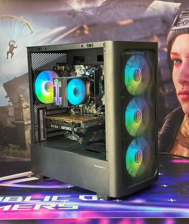 masaüstü kamputer: Evga RTX 3060 12GB + Ryzen 5 5600X ile yigdigimiz gaming komputeri
