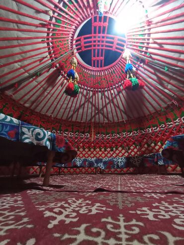 Аренда юрт: Аренда юрты, Каркас Деревянный, 75 баш, С полом, Самовар, Стулья at lalafo.kg — 10 Аренда юрт: Аренда юрты, Каркас Деревянный, 75 баш, С полом, Самовар, Стулья — 10