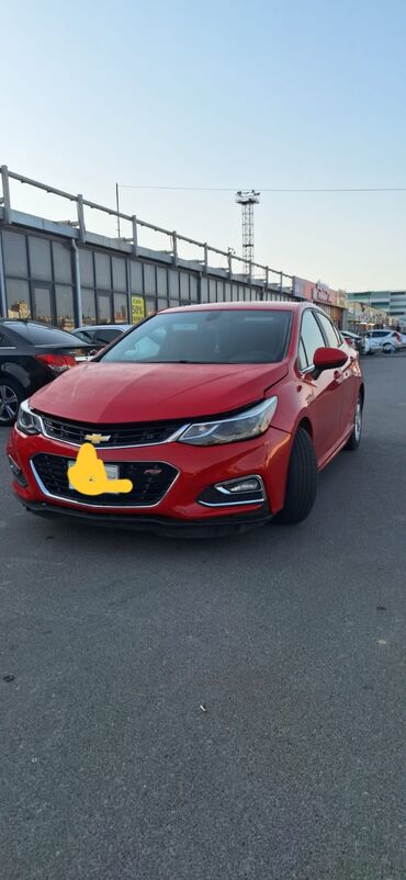 Chevrolet Cruze: 1.4 л | 2018 г. 123000 км Седан