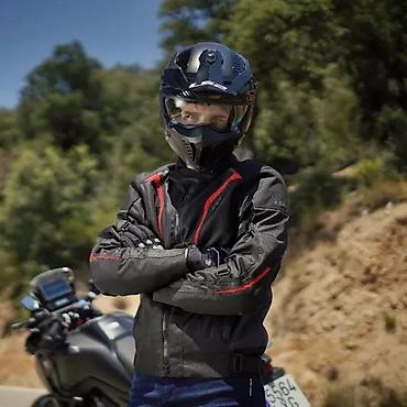 Ostale jakne: LS2 muška moto jakna – tekstilna, crno-crvena - Sportski kroj sa — 6