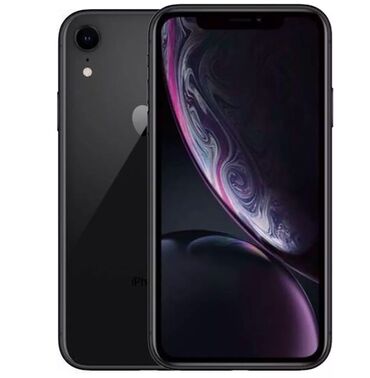 iphone xr 64: IPhone Xr, Б/у, 128 ГБ, Black Titanium, Защитное стекло, Чехол, Коробка, 78 %